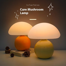 Bedside Lamp Cream Mushroom Decorative Ambient Lamp