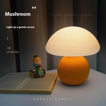 Bedside Lamp Cream Mushroom Decorative Ambient Lamp